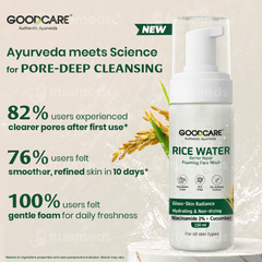 Goodcare Rice Water Foaming Face Wash 150ml